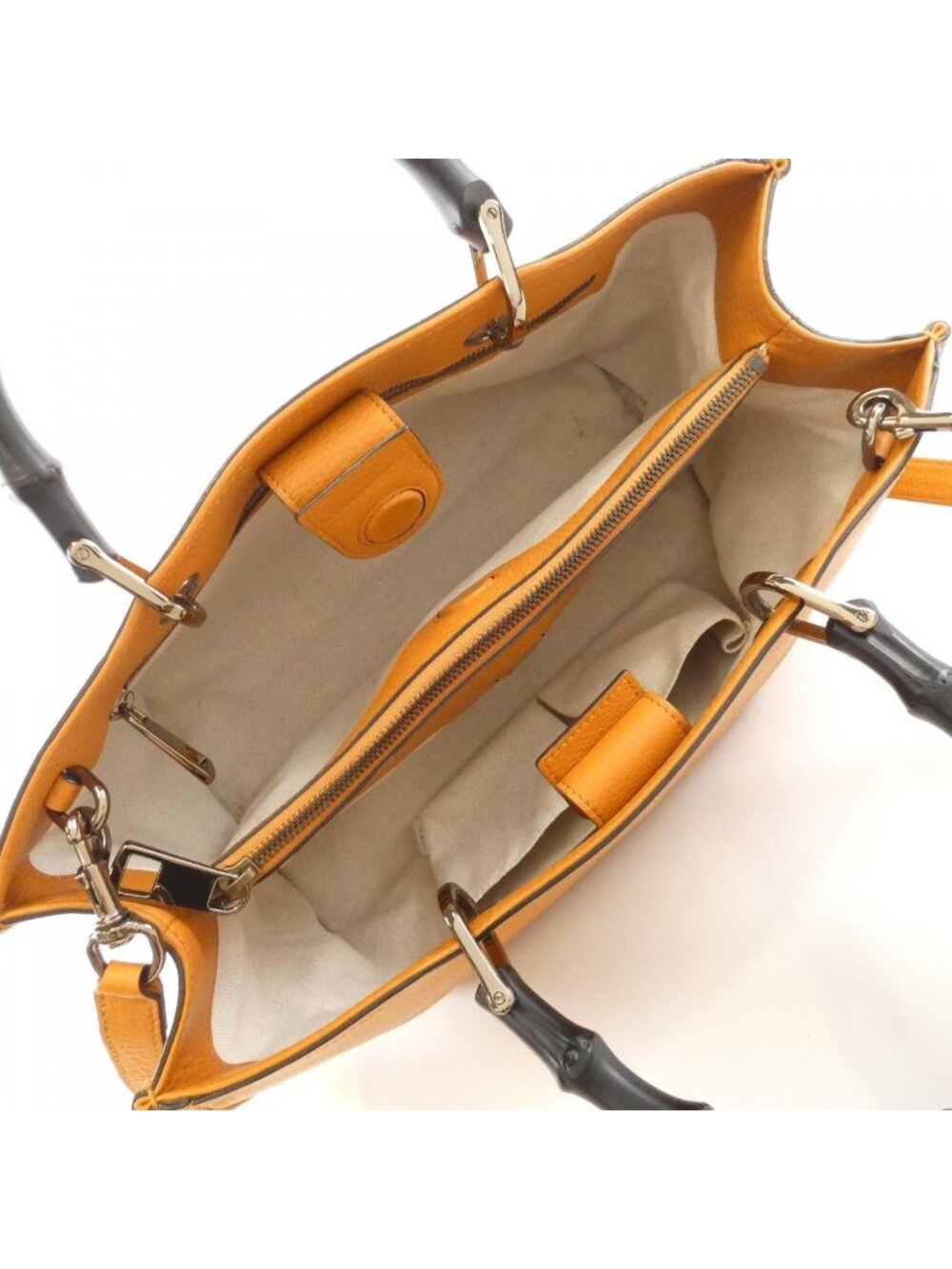 ★SOLD★ Gucci Bag Handbag Orange - Picture 7 of 8